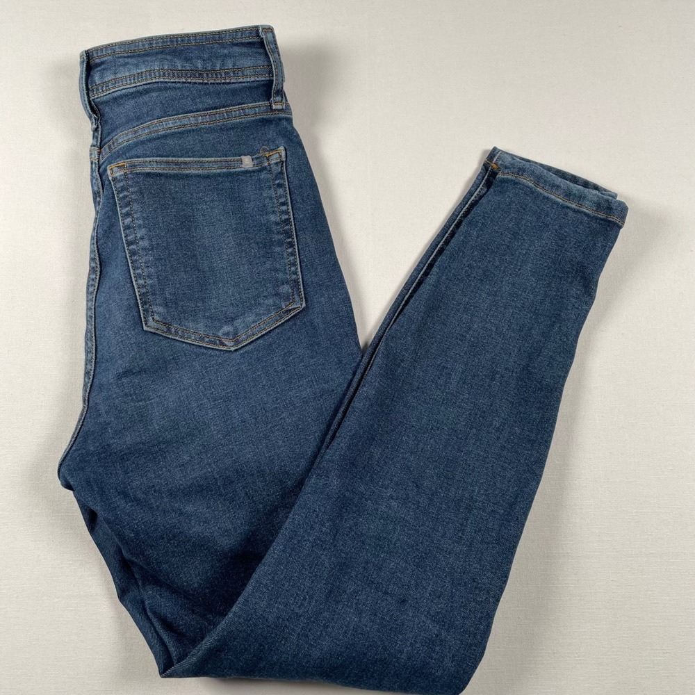 Everlane The Way High Skinny Jeans‎ Dark Wash Denim High Rise Womens Size 27